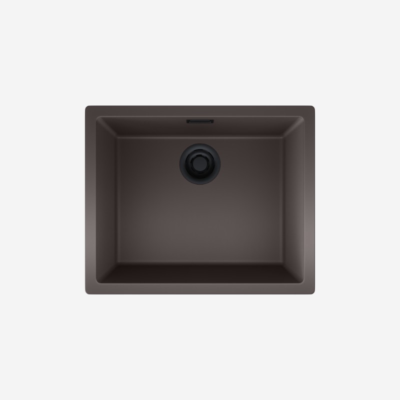 GLOBALO Zlewozmywak AURILIO 60.1 Dark Chocolate