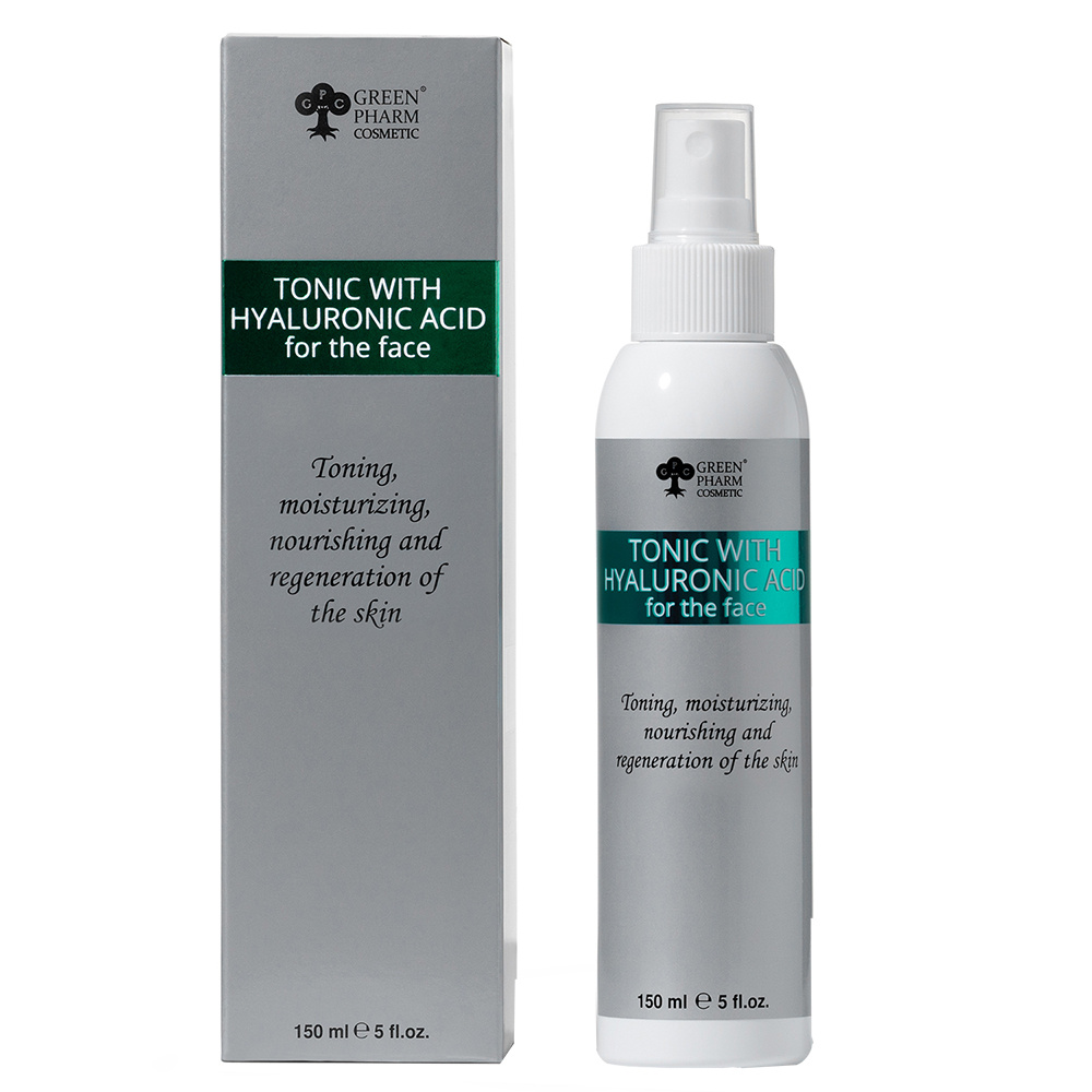 Green Pharm Cosmetic Tonik do twarzy z kwasem hialuronowym 150ml