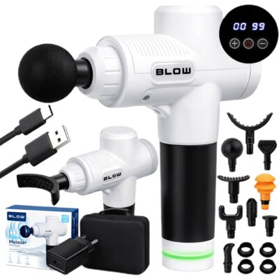 Blow Masażer ręczny Gun Wave 4000