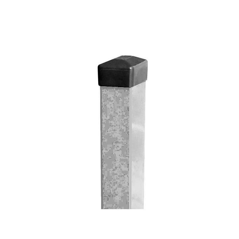 Słupki do paneli - 60x40 mm / 1,70 m - ocynk