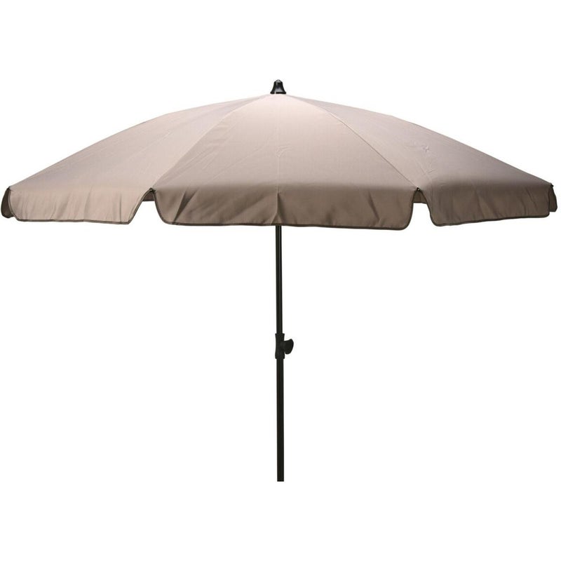 Parasol ogrodowy ProGarden 185 cm, 8 ramienny, regulacja kąta nachylenia, ochrona UPF 30+, piaskowy