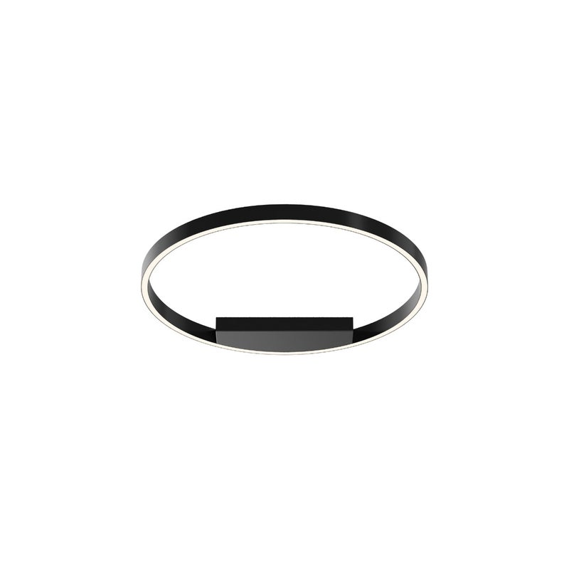 Plafon okrągły LED RIM 35W 3000/4000KK 3200lm aluminium czarno-biały wym:3,5x60x60cm IP20 Maytoni