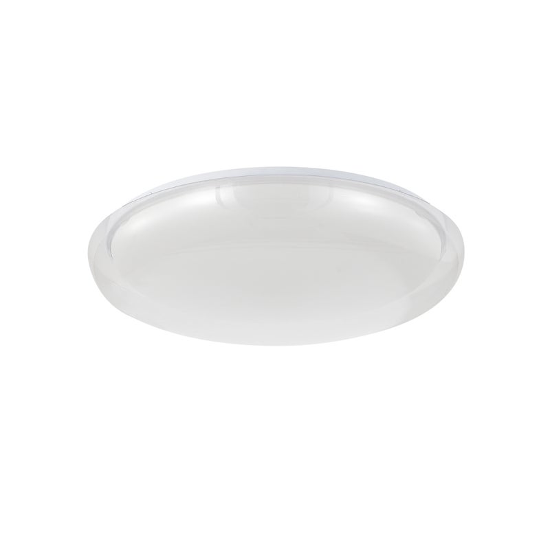 Plafon okrągły LED TREGO 25W 3000/4000/6000K 2202lm akryl biały wym:9x40x40cm IP20 Light Prestige
