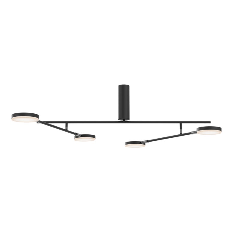Lampa wisząca regulowane sticki LED FAD 26W ciepła 1450lm metal czarna wym:27x115,1x69,3cm IP20 Maytoni