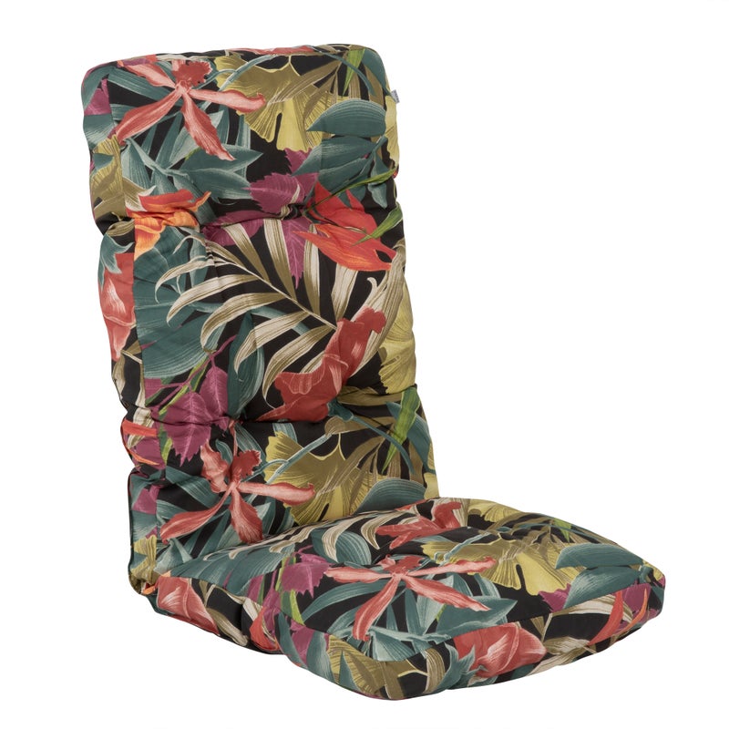 Poduszka na fotel ogrodowy 124 x 48 cm Cordoba tropikalne liście PATIO