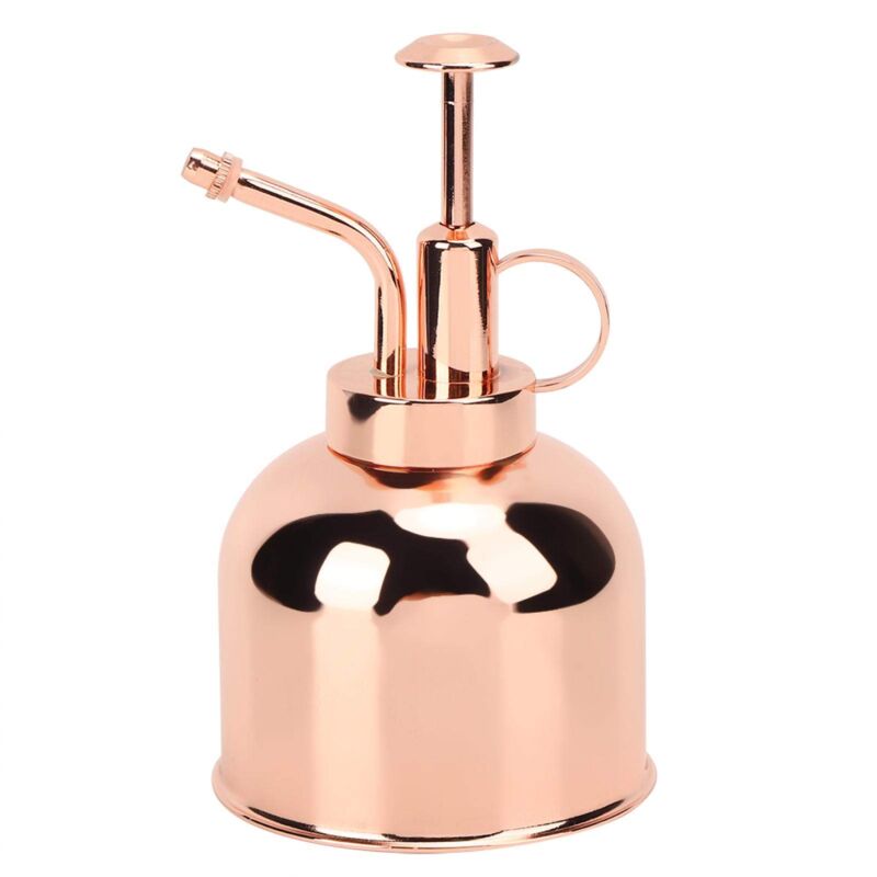 Zraszacz do podlewania roślin – zabytkowa konewka do podlewania małych roślin w domu i biurze (różowe złoto)