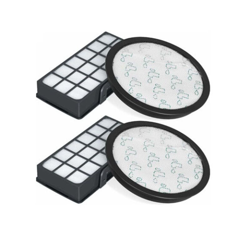 Zestaw 4 filtrów wymiennych do odkurzaczy bezprzewodowych Rowenta X-Force Flex 8.60 RH9611 RH9637 RH9638 RH9639 (alternatywa dla ZR009005)