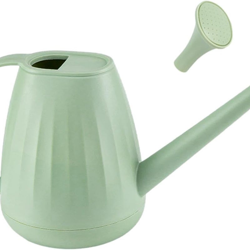 Konewka 2L – konewka ogrodowa, konewka do roślin doniczkowych, lekka konewka z długą wylewką – do kwiatów ogrodowych, sukulentów – zielona