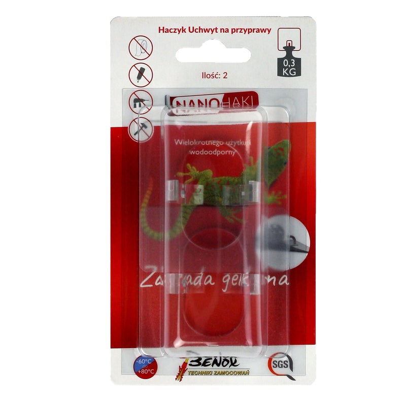 Haczyk uchwyt na przyprawy 2 szt. GMS12-11282 Benox