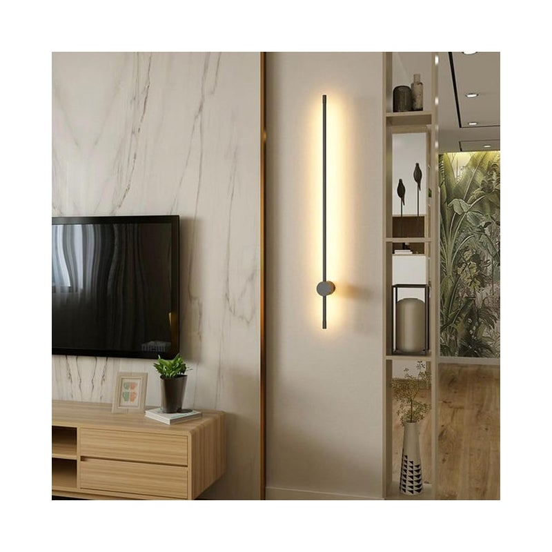 Kinkiet wewnętrzny LED, nowoczesny design, możliwość obrotu o 350°, odpowiedni do sypialni, salonów, korytarzy i klatek schodowych (3000K/4000K/6000K