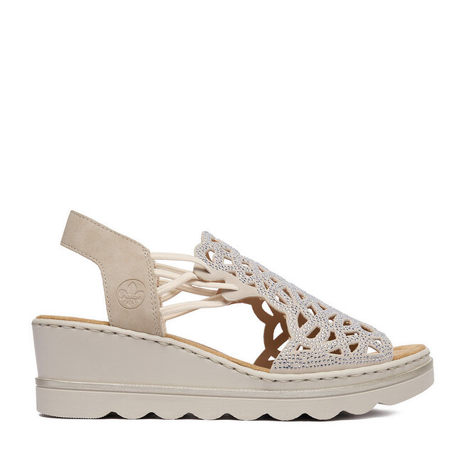 Sandały Rieker CEO-67465-62 Beżowy