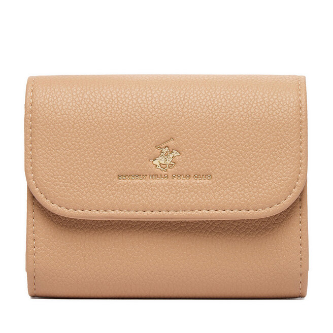 Portfel Beverly Hills Polo Club CWBEO-BHPC-W1-002-SS26 Beżowy