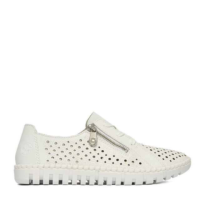 Półbuty Rieker CEO-M2300-80 Biały