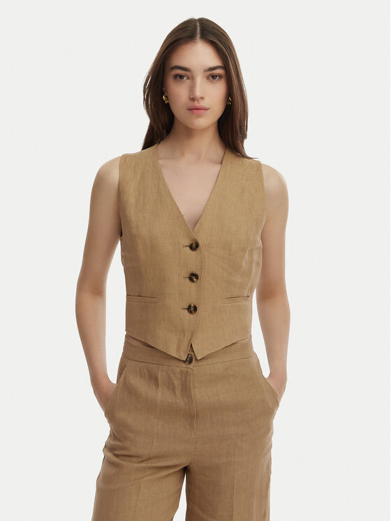 Marella Kamizelka garniturowa Veranda 2615151032 Beżowy Regular Fit