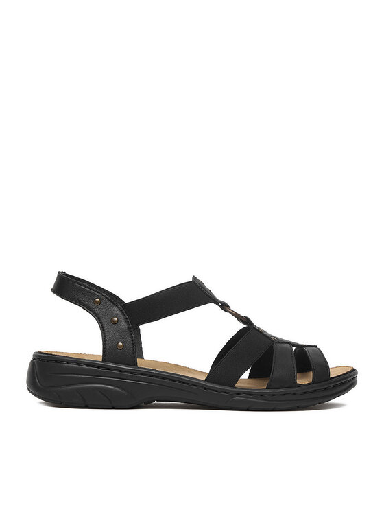 Rieker Sandały CEO-64574-00 Czarny