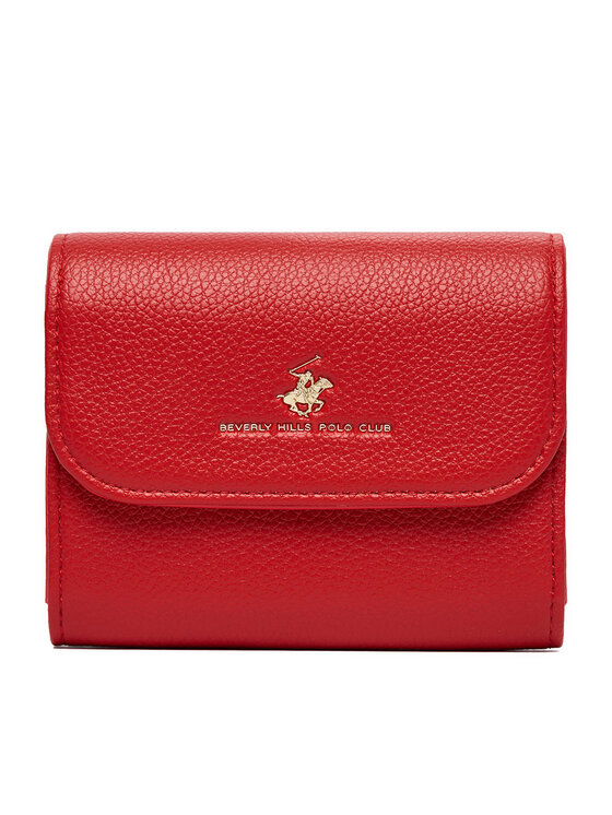 Beverly Hills Polo Club Portfel CWBEO-BHPC-W1-002-SS26 Czerwony