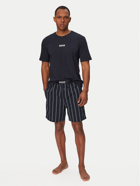 BOSS Piżama Easy 50545944 Granatowy Regular Fit