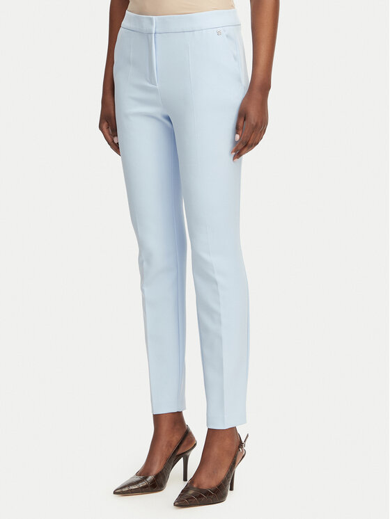 HUGO Spodnie materiałowe Hagonia-1 50539991 Niebieski Slim Fit