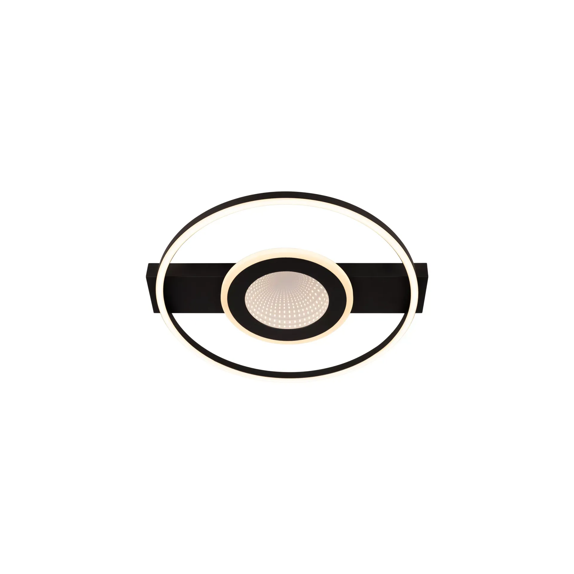 MARCIA lampa sufitowa okrągła LED 32W 2700K 3stepDIM czarna LUCIDE 53100/30/30