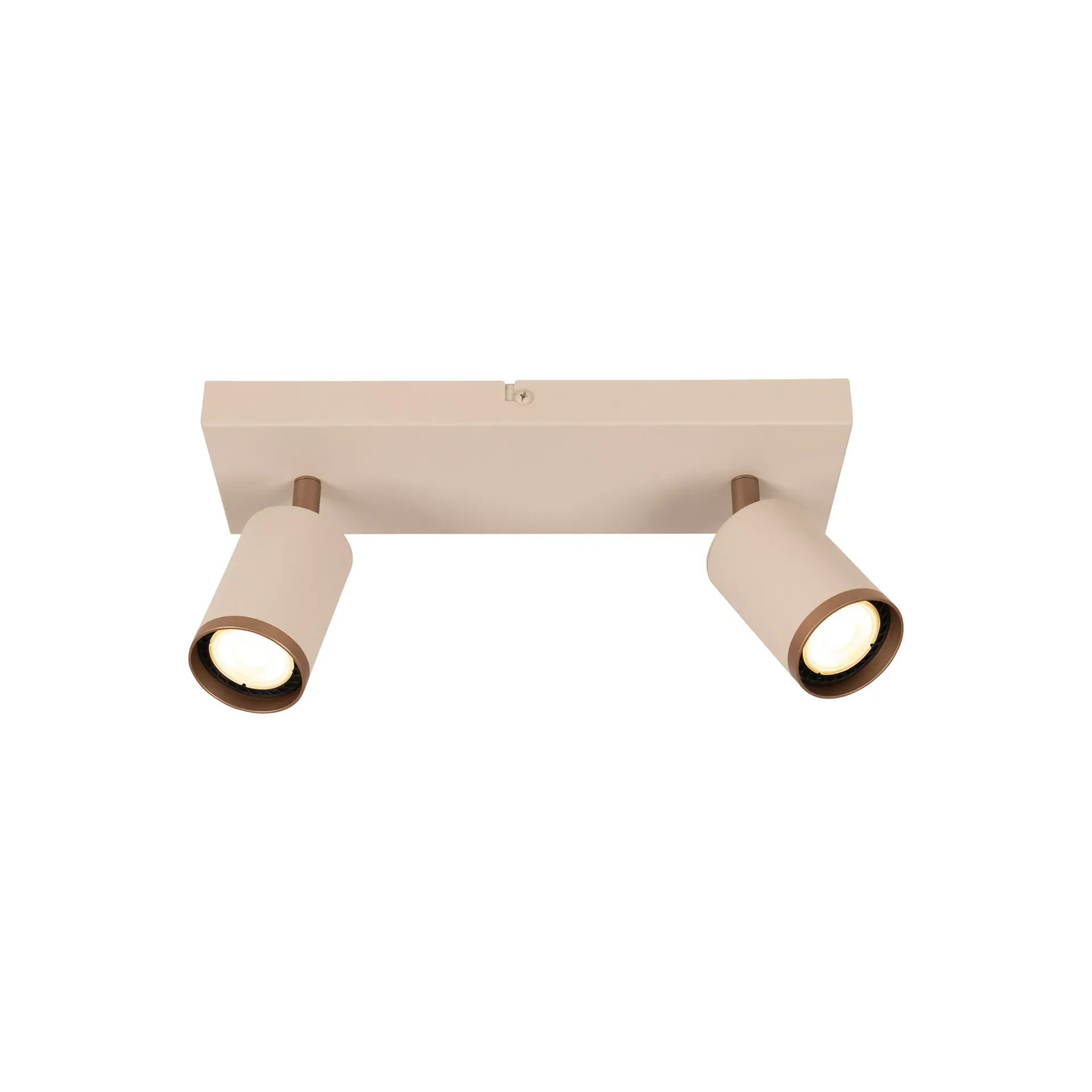 REGINA spoty regulowane 2xGU10 taupe / kawowy LUCIDE 53914/02/41