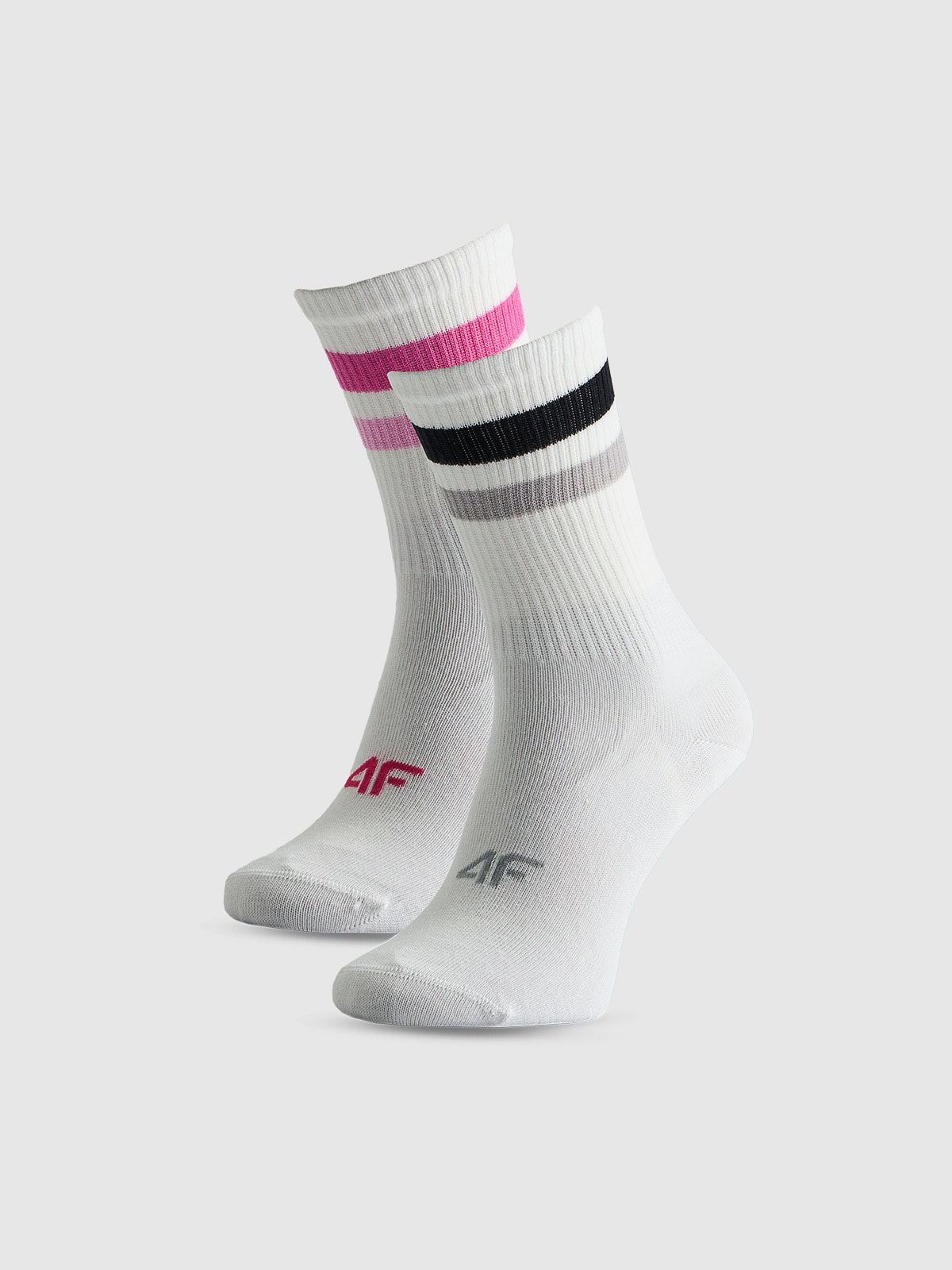 4F Skarpetki długie (2-pack) dziewczęce - multikolor 38-40