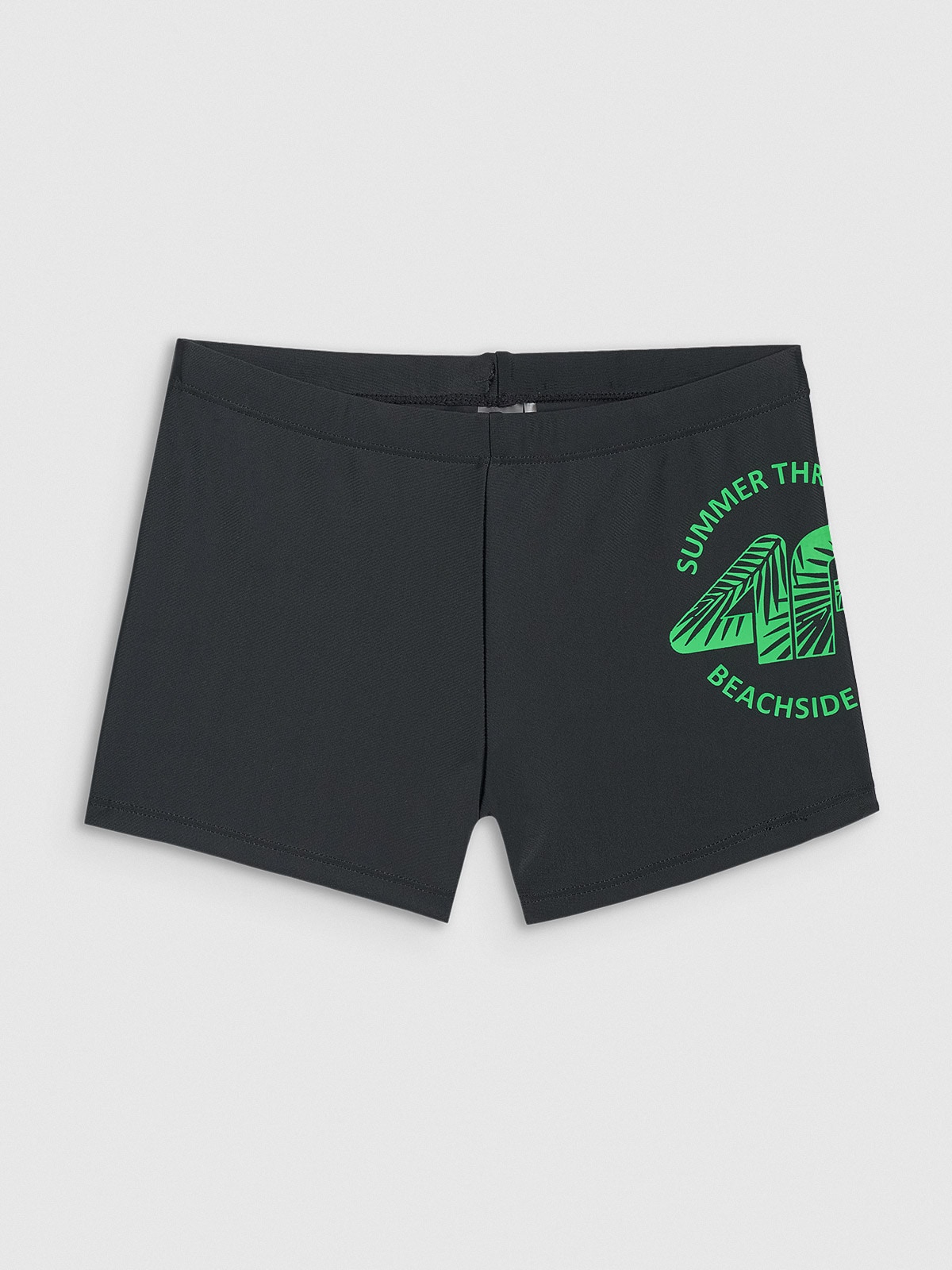 4F Kąpielówki chłopięce - czarne 146/152 (10-12 lat)