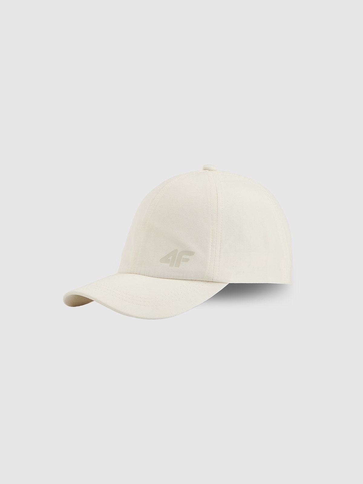 4F Czapka z daszkiem snapback dziecięca - biała MT