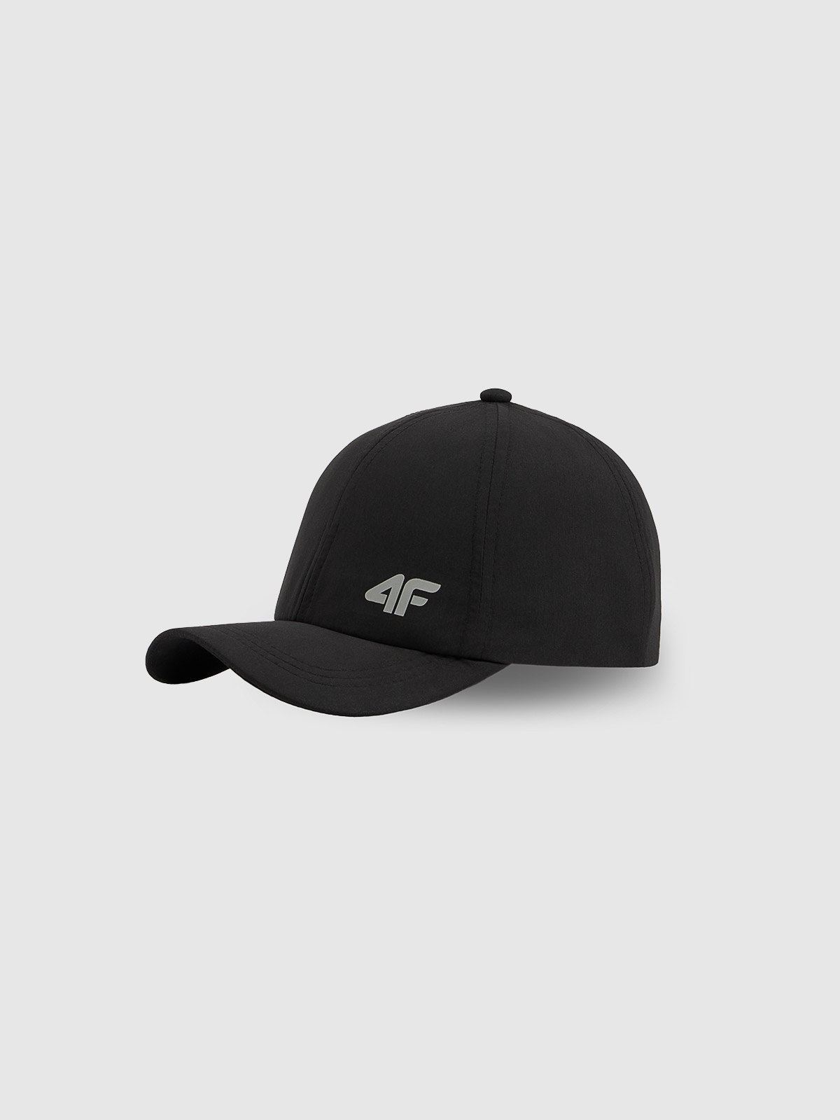 4F Czapka z daszkiem snapback dziecięca - czarna MT