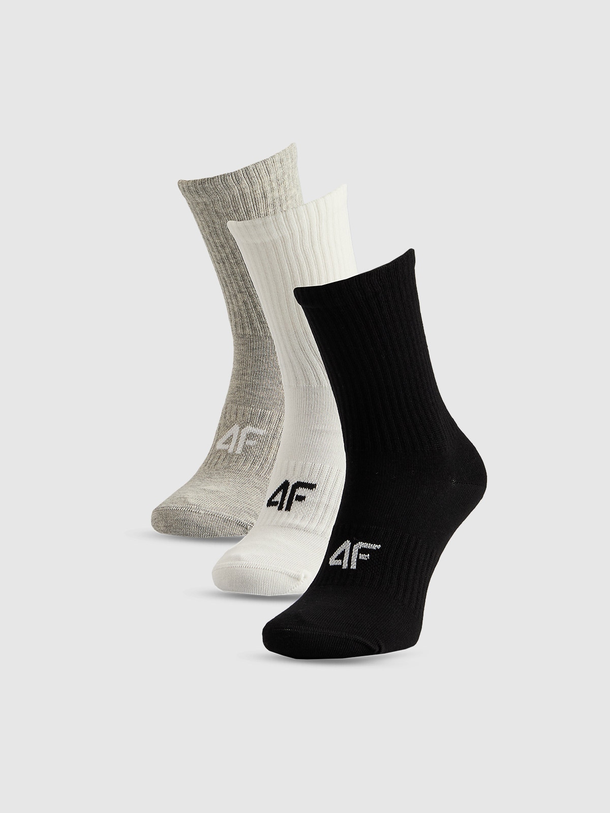 4F Skarpetki długie (3-pack) damskie - multikolor 39-42