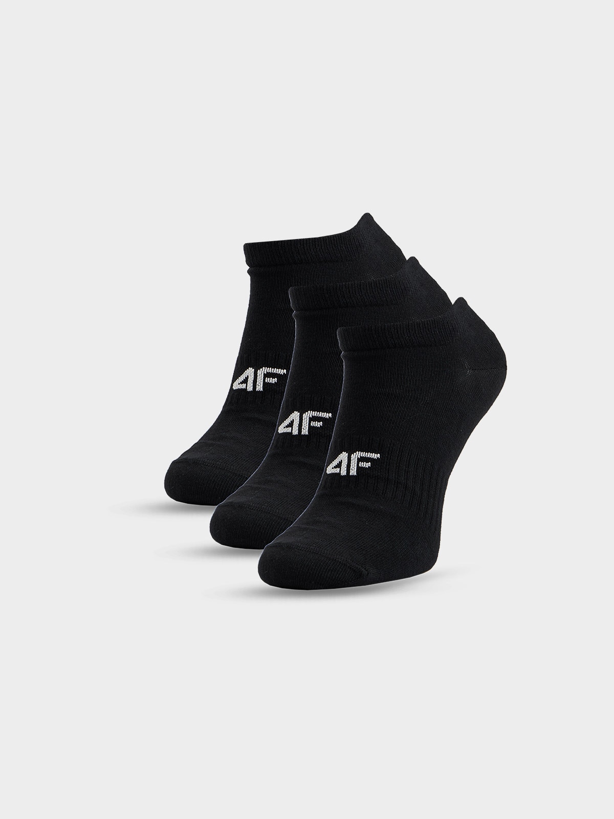 4F Skarpetki krótkie (3-pack) męskie - czarne 39-42