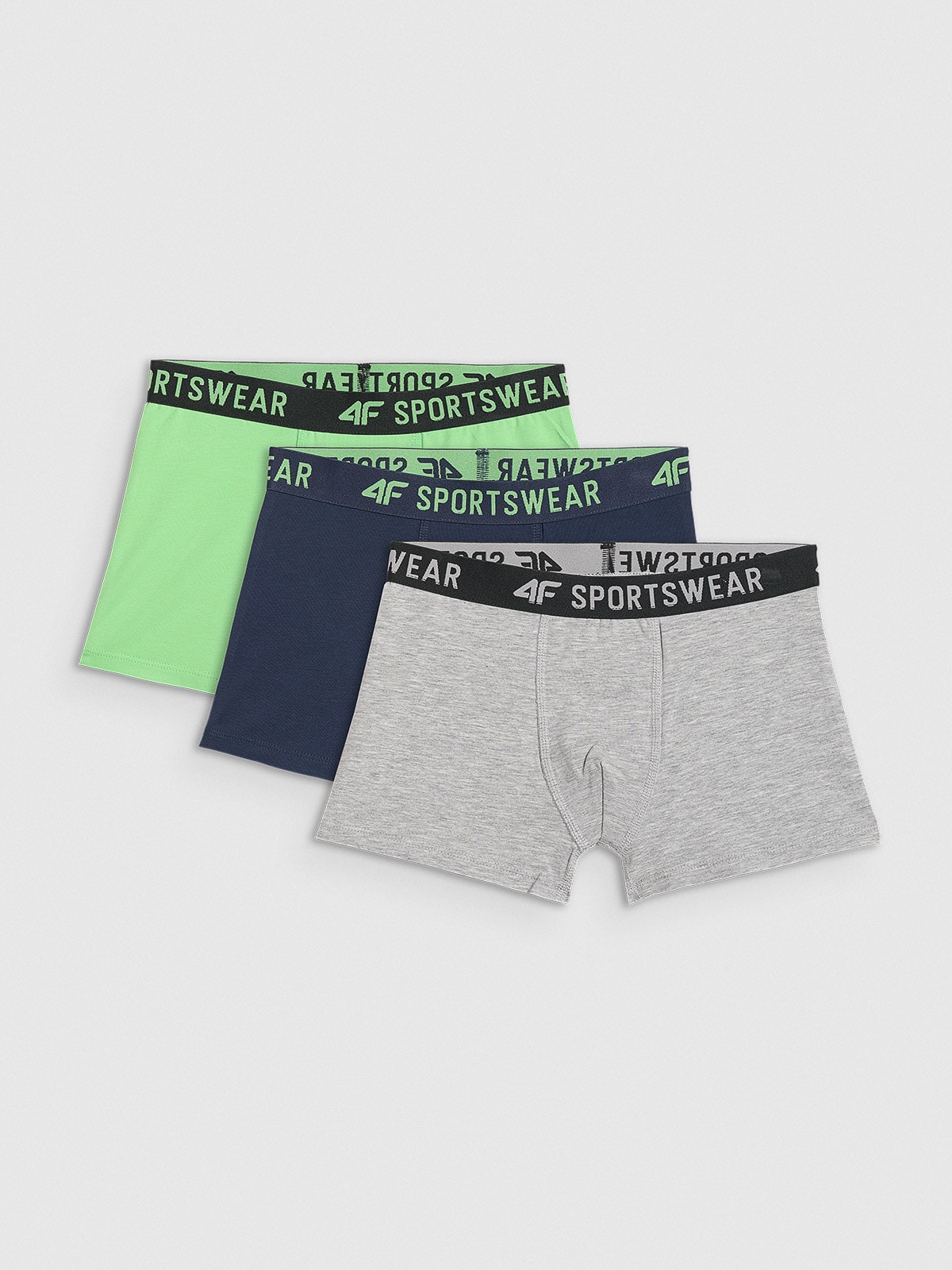 4F Bielizna bokserki (3-pack) chłopięce - multikolor 158/164 (12-14 lat)