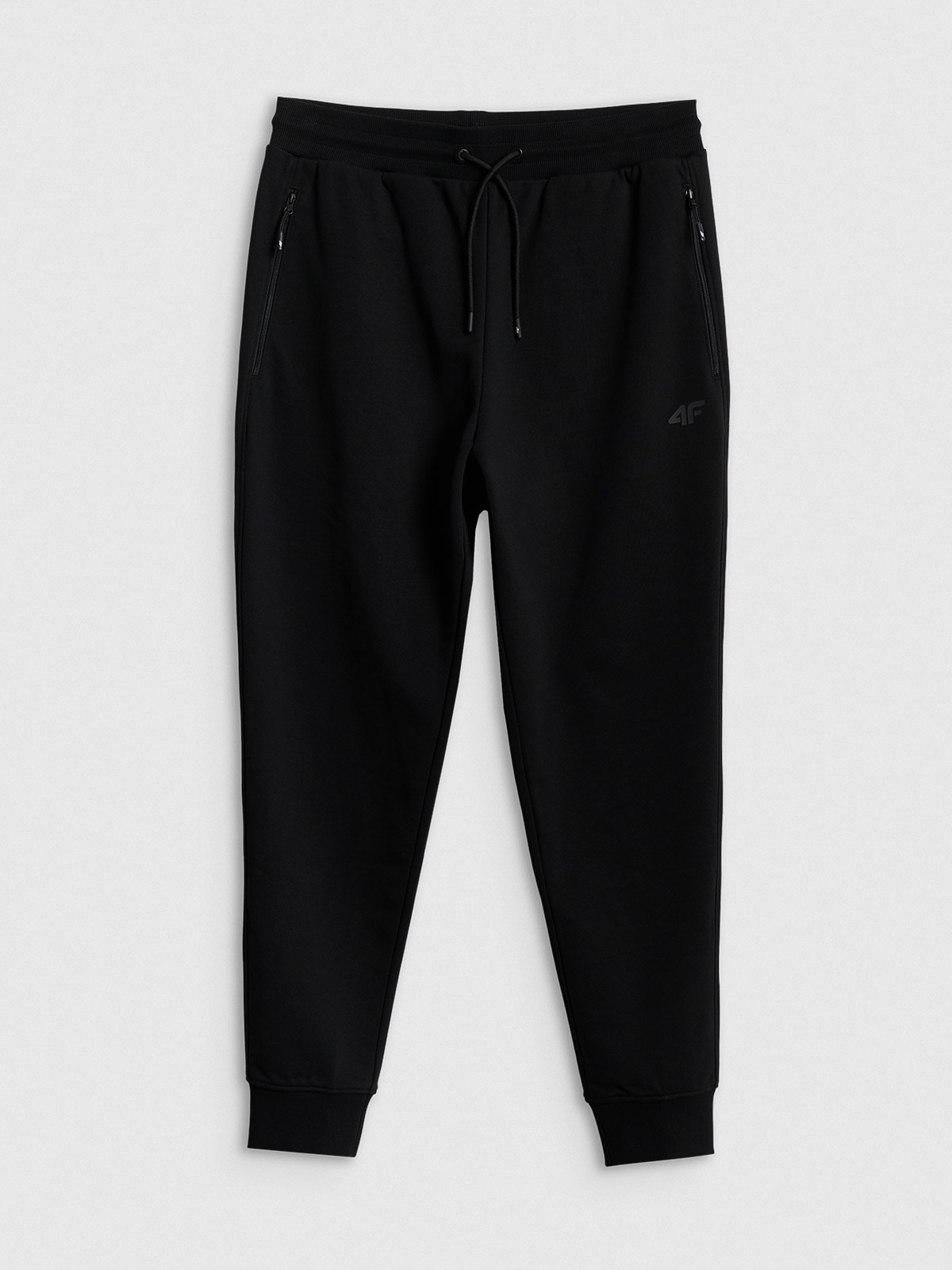 4F Spodnie dresowe joggery męskie - czarne XXL