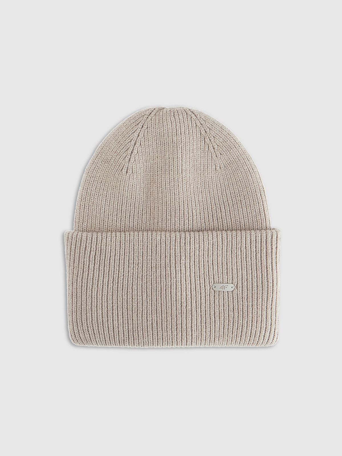4F Czapka beanie uniseks - szara Uniwersalny