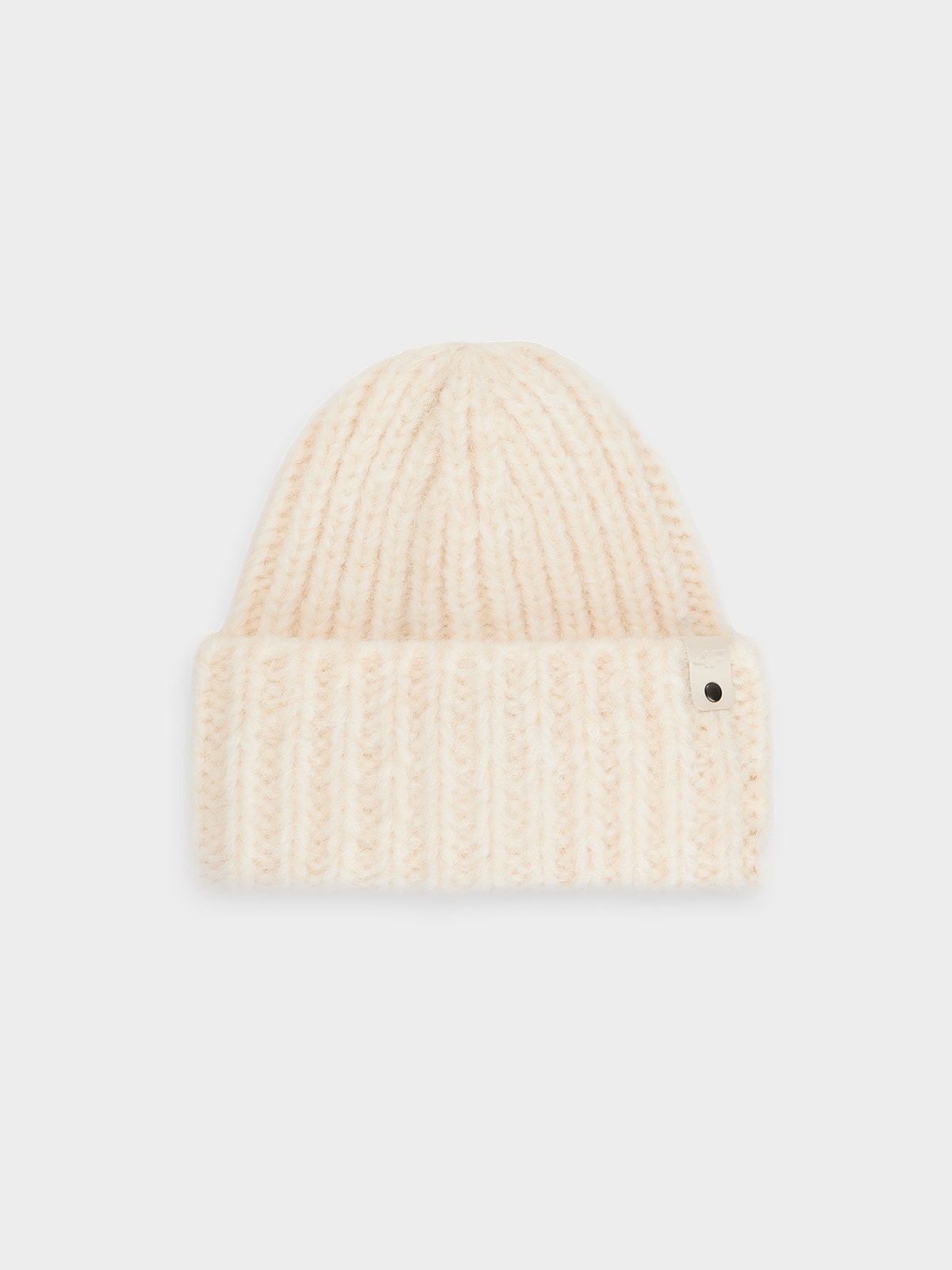 4F Czapka zimowa damska - beżowa Uniwersalny