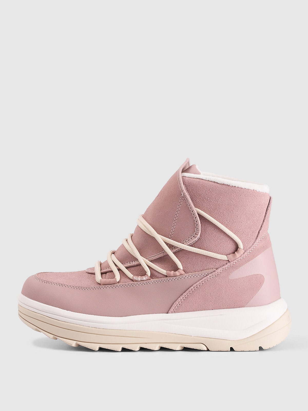 4F Buty zimowe śniegowce SNOWDROP z membraną damskie - różowe 41