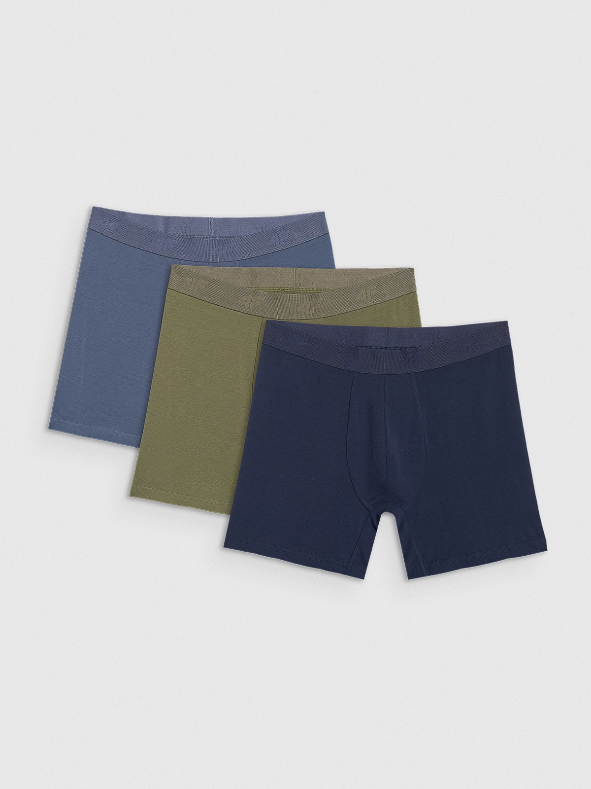 4F Bielizna bokserki (3-pack) męskie - multikolor XL