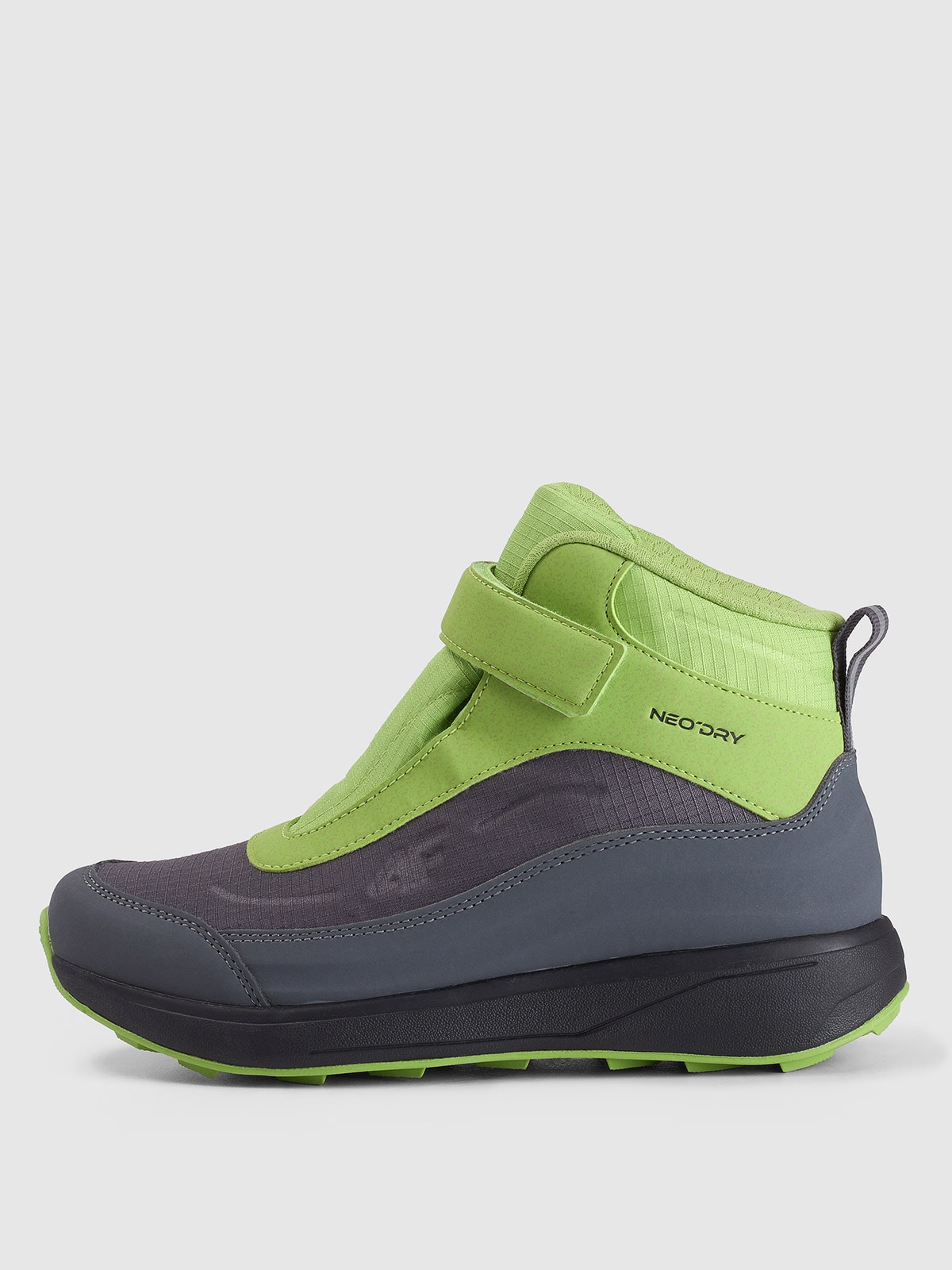 4F Buty zimowe śniegowce z izolacją Primaloft chłopięce - oliwkowe/khaki 39