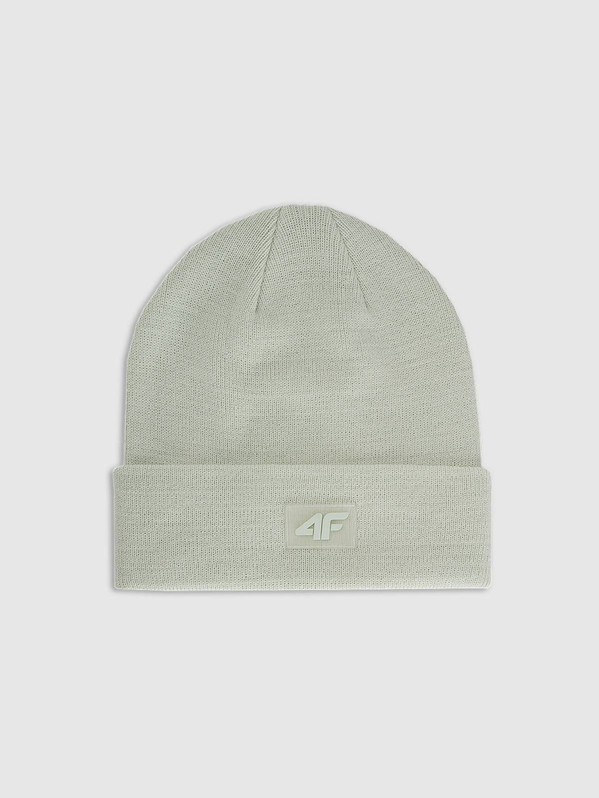 4F Czapka beanie dziecięca - miętowa Uniwersalny