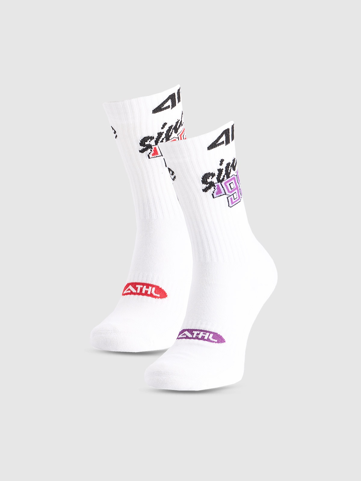 4F Skarpety casual za kostkę (2-pack) damskie - multikolor 35-38