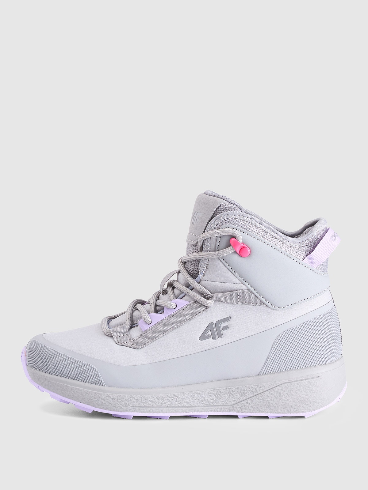 4F Buty zimowe śniegowce DCX dziewczęce - szare 34