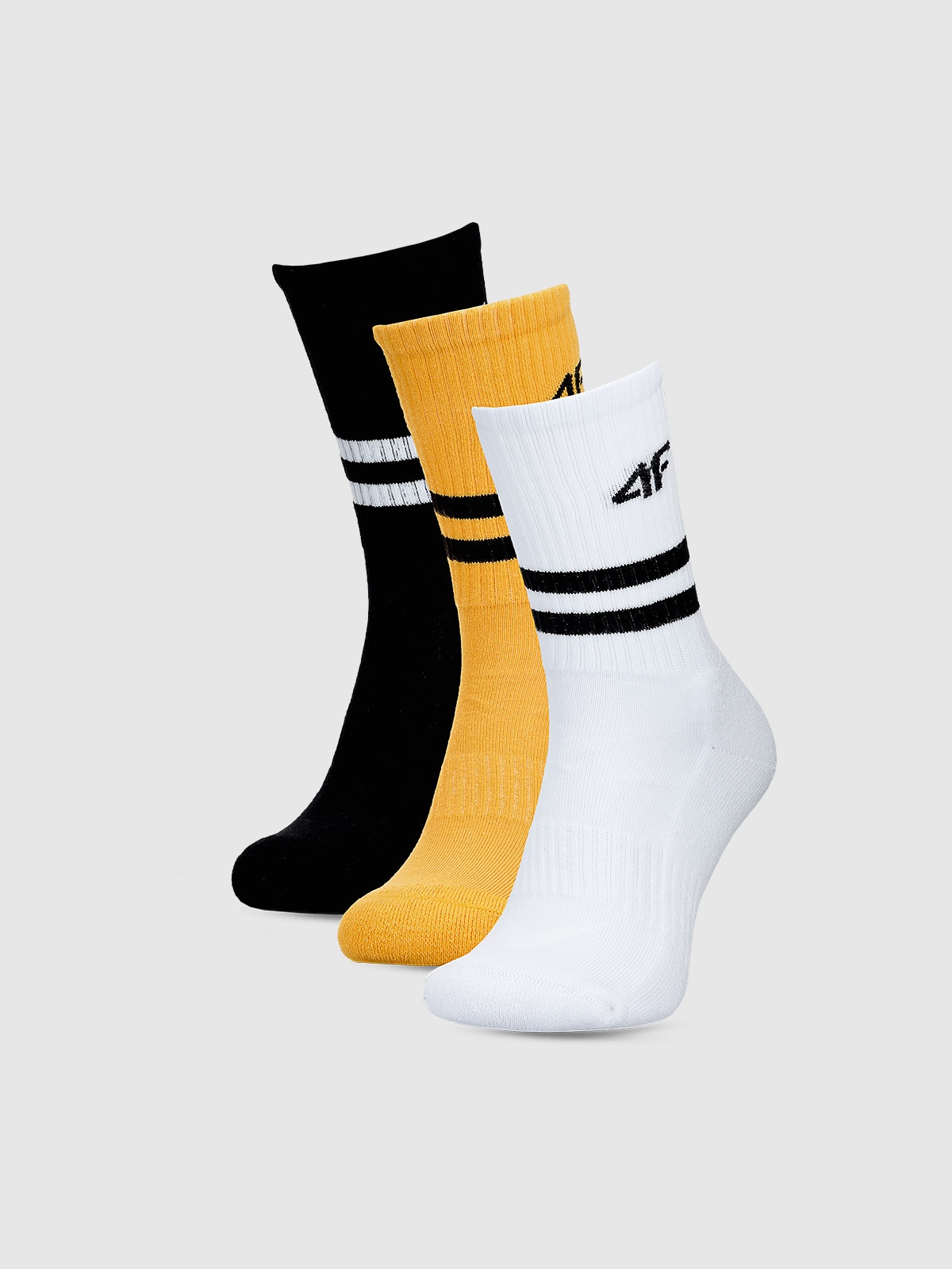 4F Skarpetki casual za kostkę (3-pack) uniseks 4F x Drift Masters - multikolor 35-38