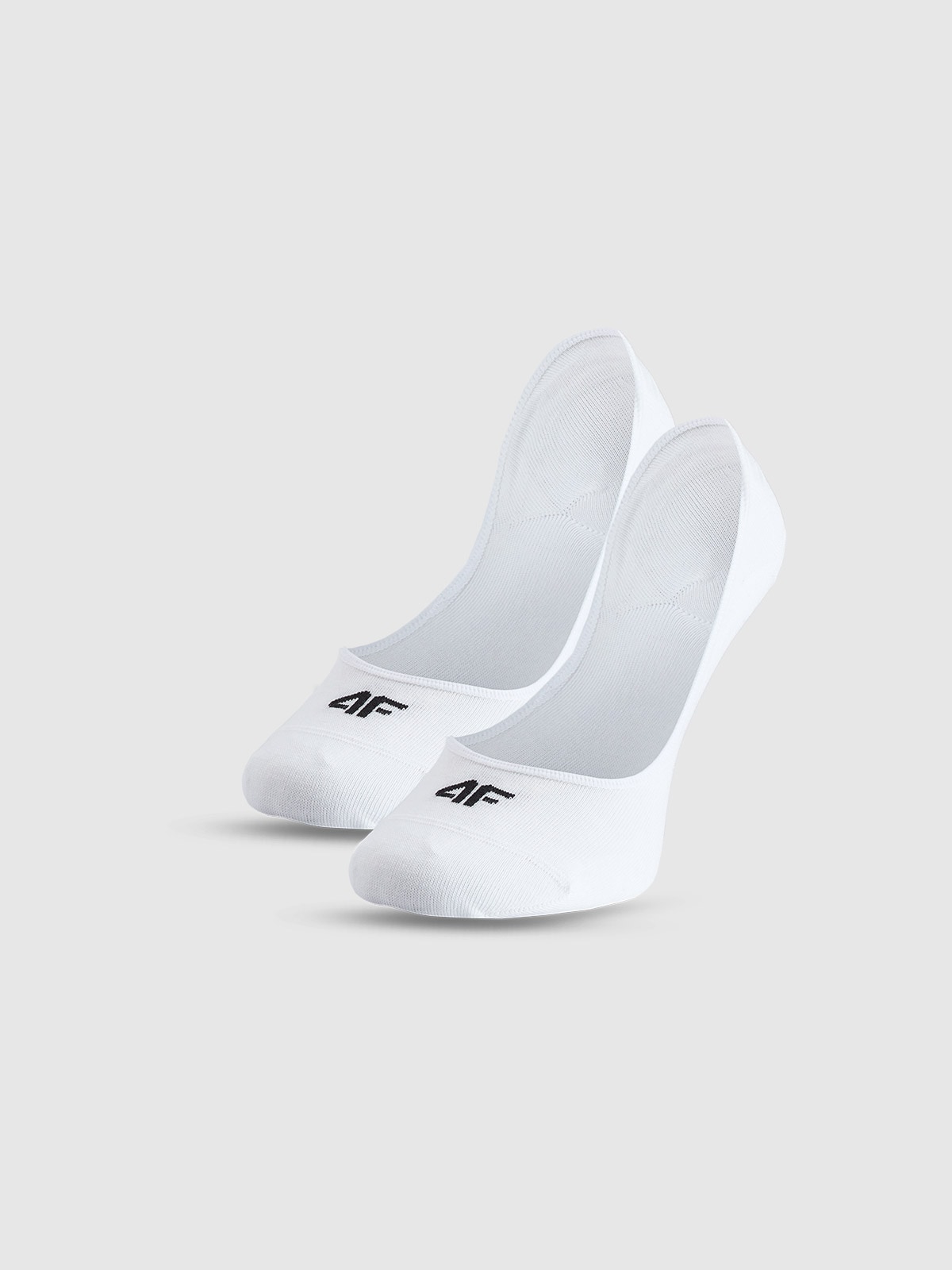 4F Skarpetki casual niewidoczne (2-pack) damskie - biały 35-38