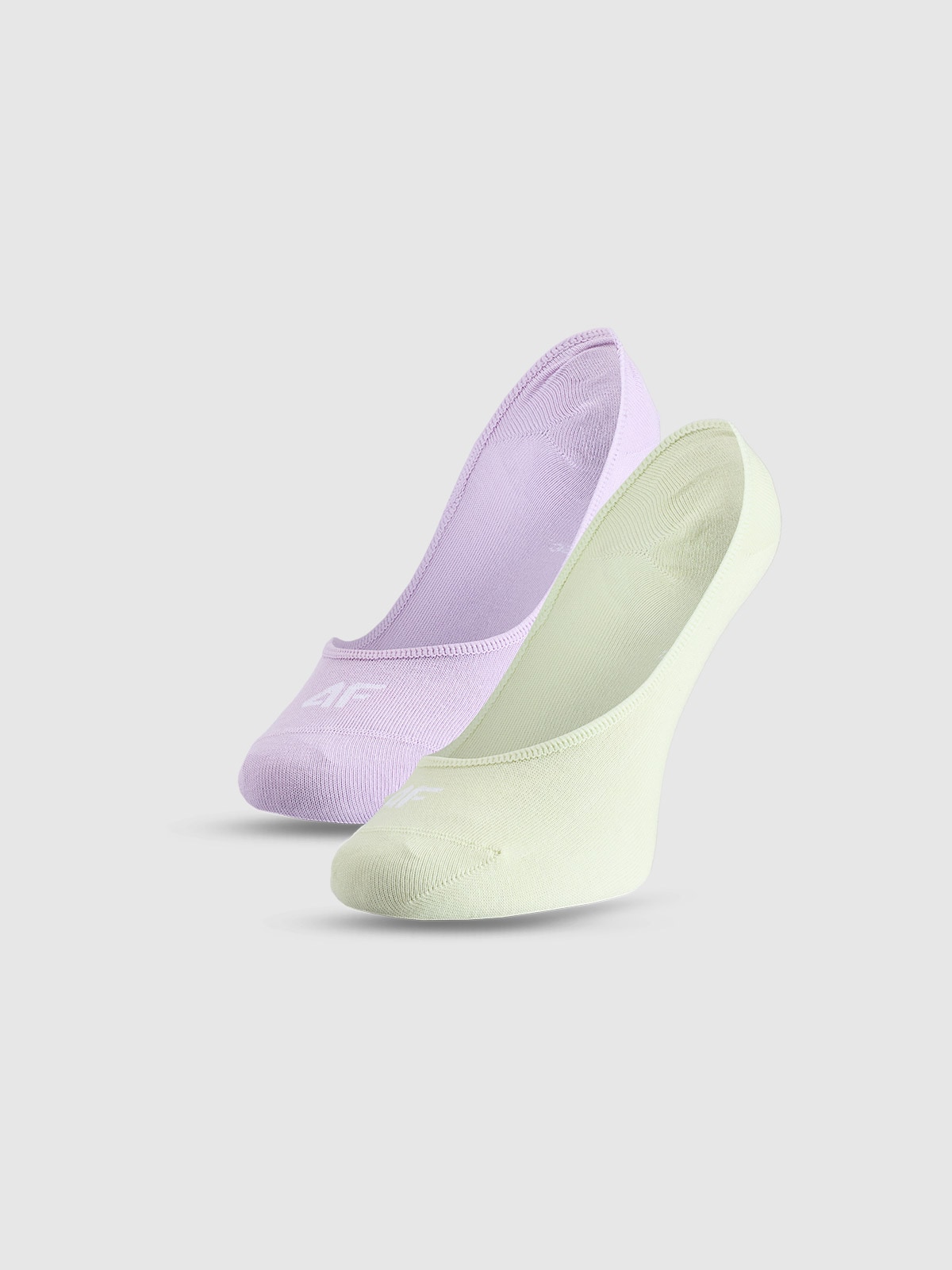 4F Skarpetki casual niewidoczne (2-pack) damskie - multikolor 35-38