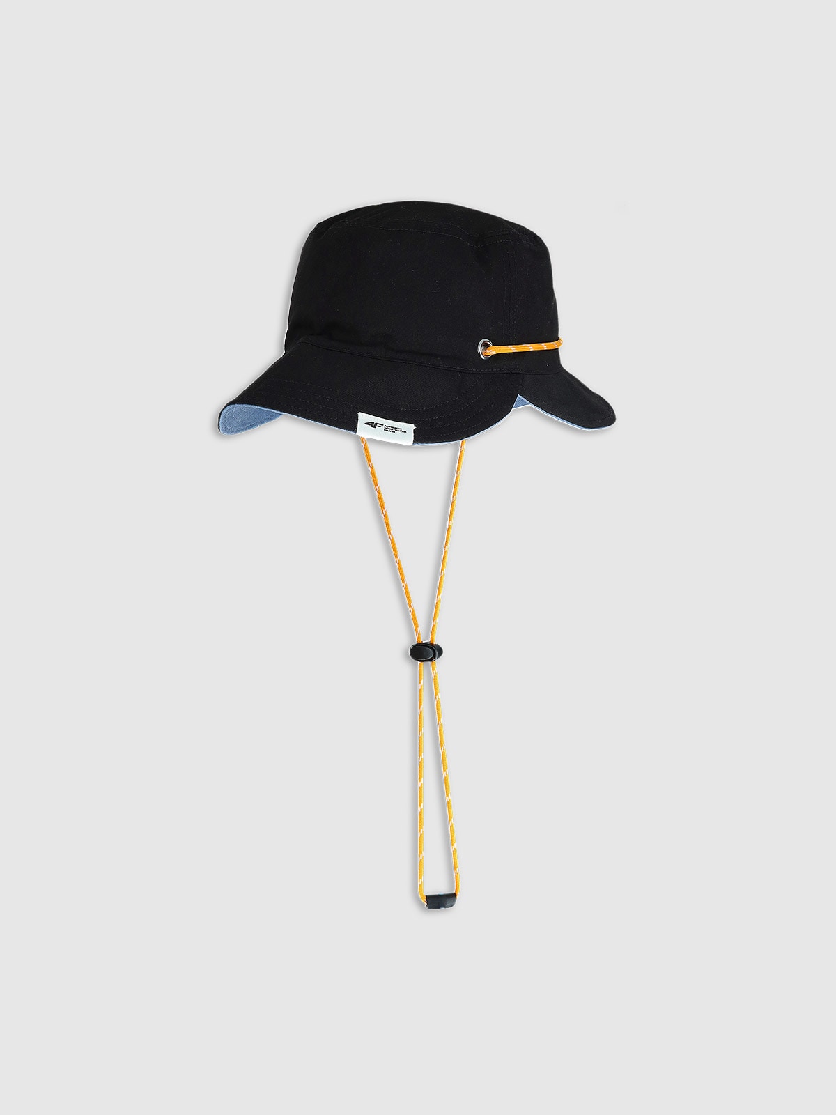 4F Kapelusz dwustronny bucket hat uniseks - niebieski L/XL