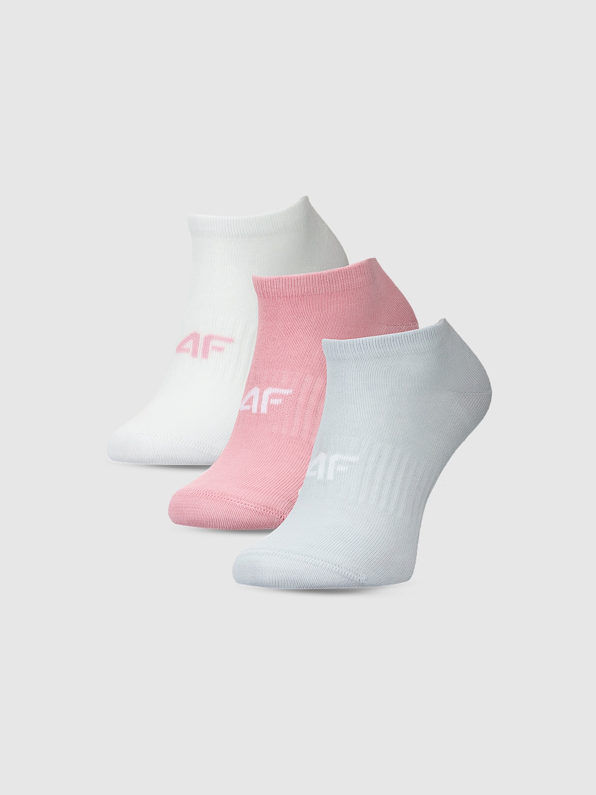 4F Skarpetki casual stopki (3-pack) damskie - multikolor 35-38