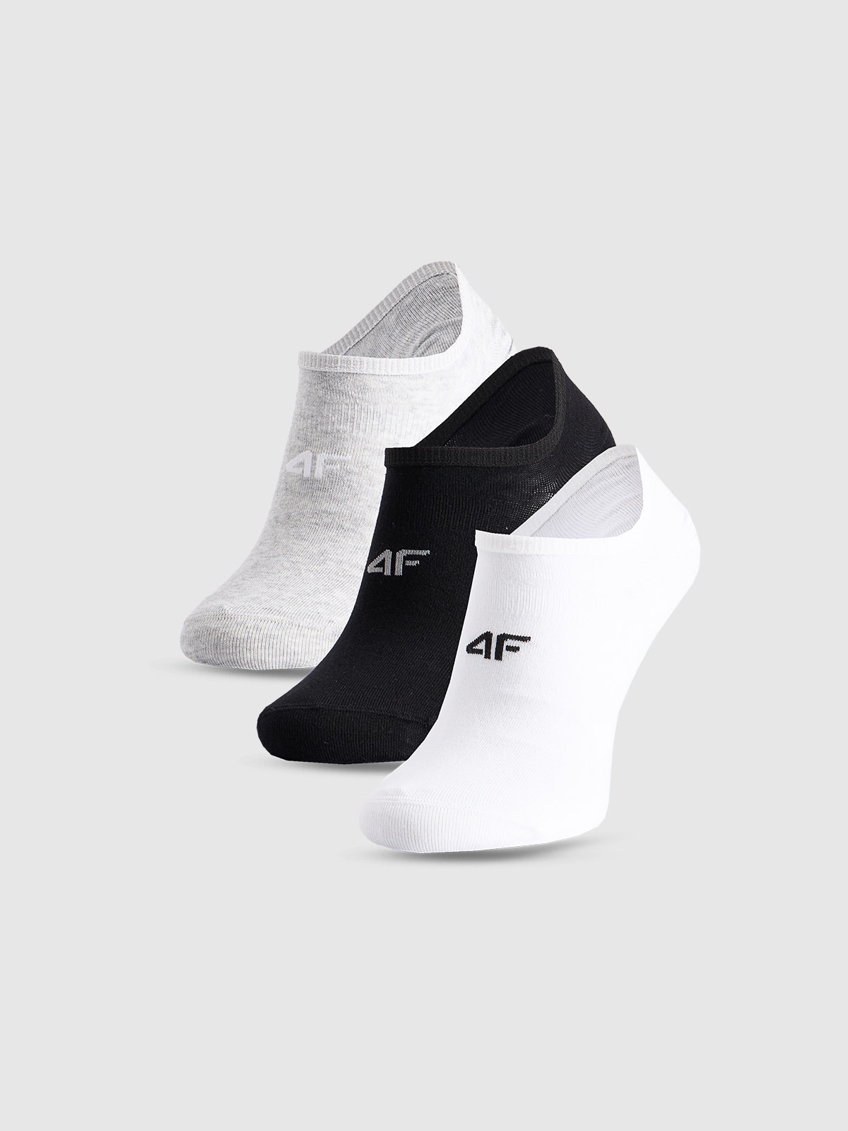4F Skarpetki casual stopki (3-pack) męskie - multikolor 39-42