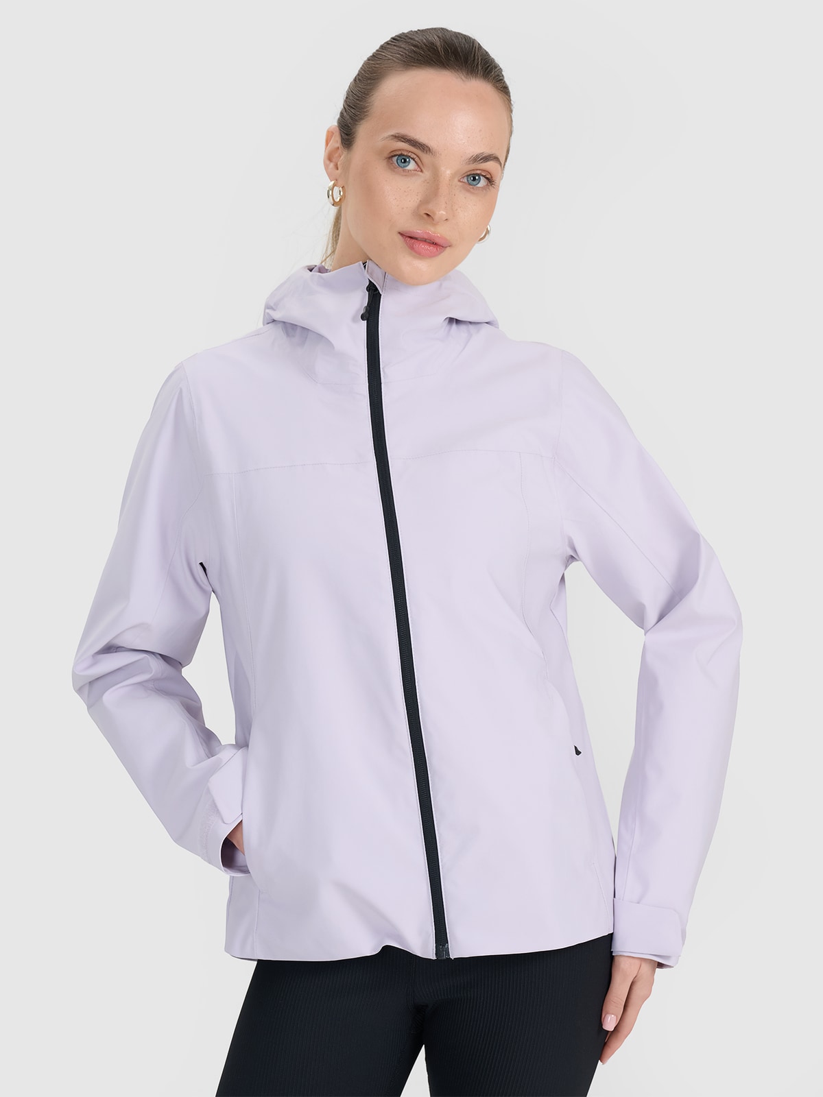4F Kurtka przejściowa membrana 5000 damska - fioletowa XS