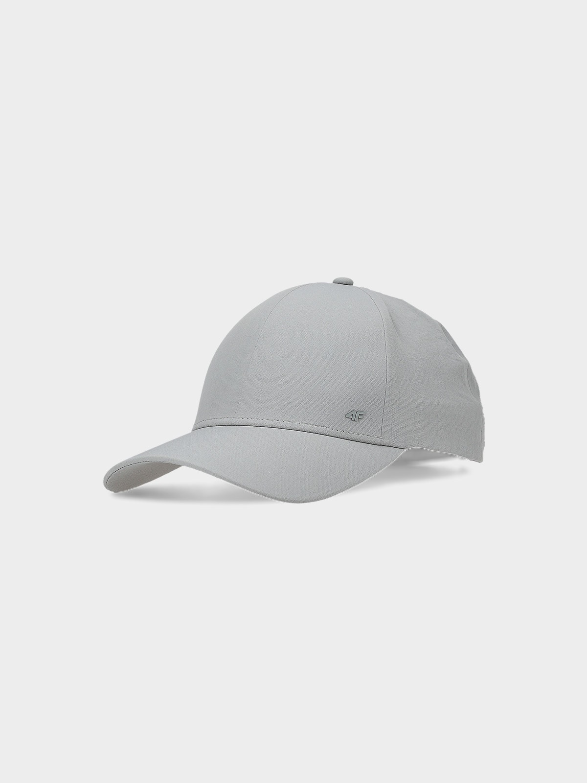 4F Czapka z daszkiem strapback uniseks - szara S/M
