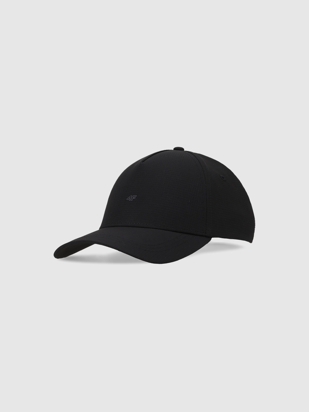 4F Czapka z daszkiem strapback uniseks - czarna S/M