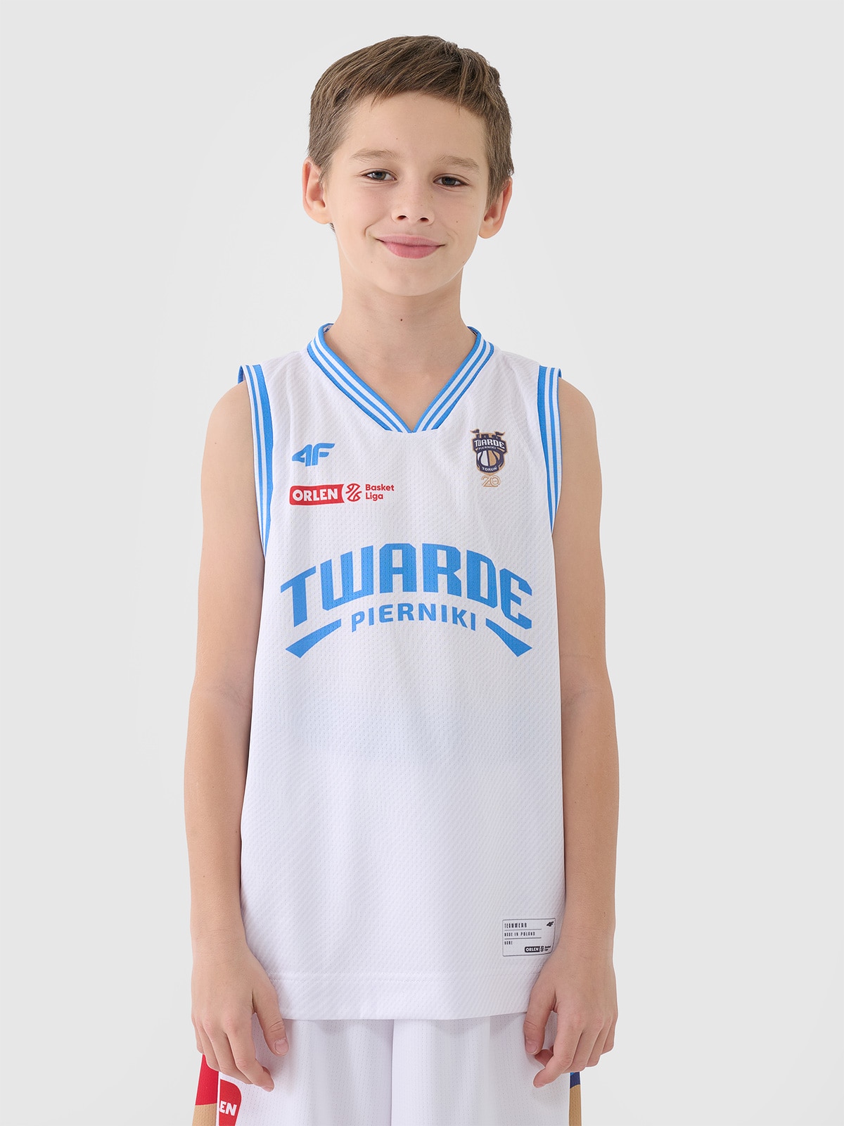 4F Koszulka meczowa replika domowa z sezonu 2024/25 dziecięca 4F x Twarde Pierniki Toruń - multikolor 158/164 (12-14 lat)